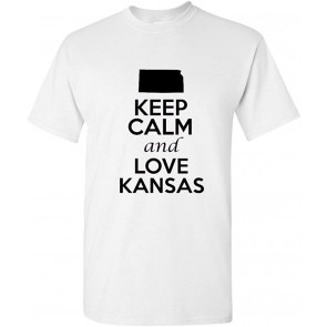 Keep Calm And Love Kansas T-Shirt