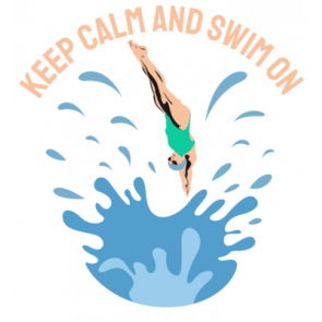 Keep Calm And Swim On T-Shirt