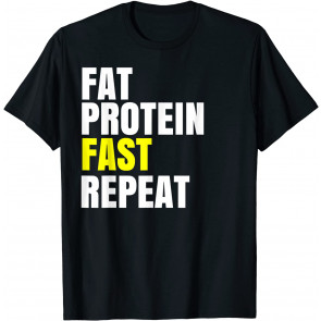 Keto Intermittent Fasting Ketogenic Fat Protein Fast T-Shirt