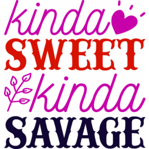 Kinda Sweet Kinda Savage 2 T-Shirt