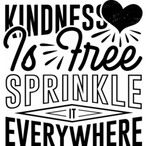 Kindness Is Free Sprinkle Everywhere T-Shirt