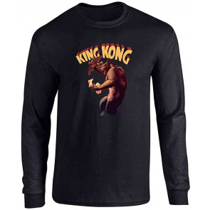 King Kong Movie Poster Vintage Retro Monster Full T-Shirt