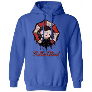 Kitty Resident Alice Evil Umbrella Halloween T-Shirt
