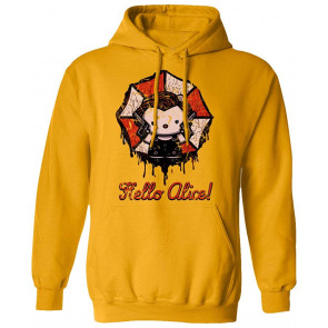 Kitty Resident Alice Evil Umbrella Halloween T-Shirt