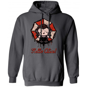 Kitty Resident Alice Evil Umbrella Halloween T-Shirt