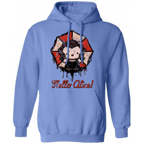 Kitty Resident Alice Evil Umbrella Halloween T-Shirt