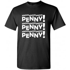 Knock Knock Penny - Big Bang Sheldon - T-Shirt