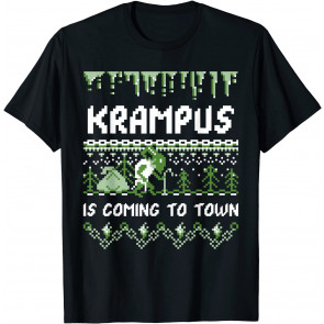 Krampus Is Coming To Town - T-Shirt