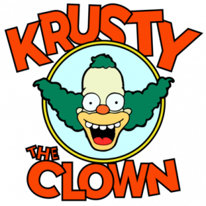 Krusty The Clown  The Simpsons  90s Tshirt