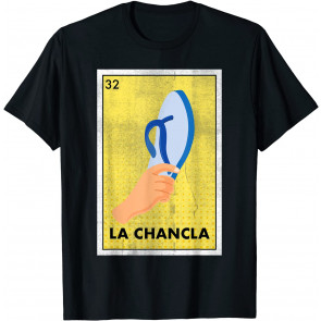 La Chancla Lottery Tradicional Vintage Flip Flop T-Shirt