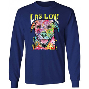 LAB LUV - Dean Russo Dog Modern Art - T-Shirt