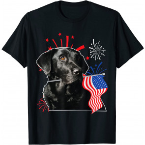 Labrador Lover July 4th T-Shirt