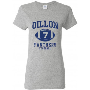 Ladies Dillon 7 Retro Sports Novelty DT T-Shirt