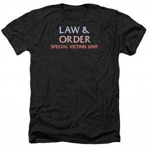 Law & Order SVU Special Victims Unit Logo NBC TV Show Heather T-Shirt