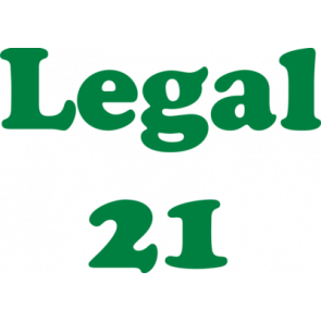 Legal 21  21 Birthday Shirt