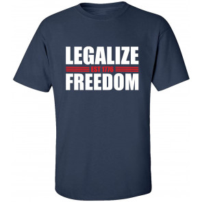Legalize Freedom Since 1776 Political Tyranny Patriotic Men's T-Shirt