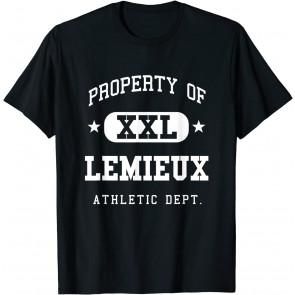 Lemieux Name School Vintage Retro T-Shirt