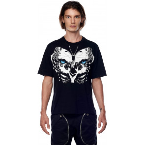 Leopard Wings Print T-Shirt