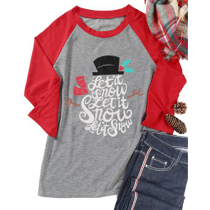 Let It Snow Christmas  T-Shirt