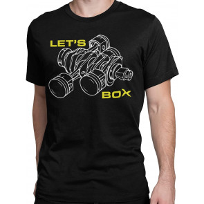 Lets Box Subie Engine T-Shirt