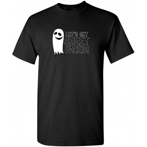Let's Get Sheet Faced Halloween T-Shirt