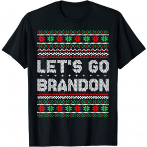Let's Go Branden Brandson Brandon Anti Libera Ugly Christmas T-Shirt