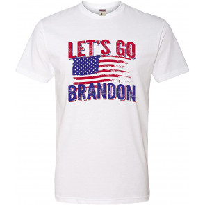 Let's Go Brandon FJB Flag Deluxe T-Shirt