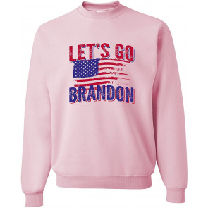 Let's Go Brandon FJB Flag Sweat T-Shirt