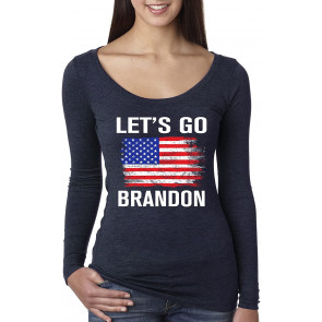 Let's Go Brandon Flag T-Shirt