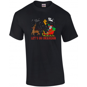 Let's Go Branson Brandon Christmas T-Shirt