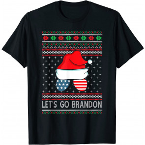 Let's Go Branson Brandon Santa Claus Ugly Christmas  T-Shirt