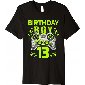 Level 13 Unlocked 13 Year Old Video Game 13th Birthday Gift T-Shirt