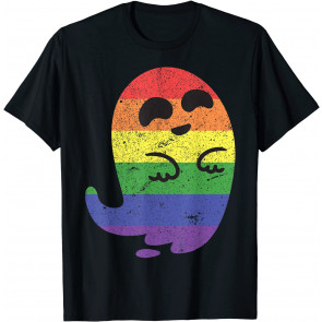 LGBT Ghost Halloween Costume  T-Shirt