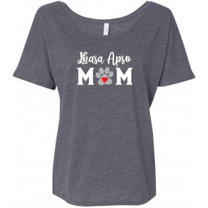 Lhasa Apso Mom Dog Mom T-Shirt