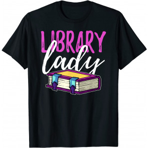 Librarian Library Reading Bookworm Books T-Shirt