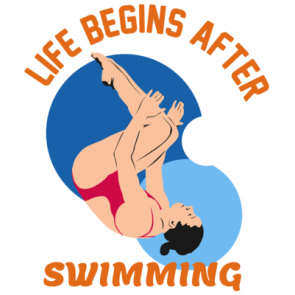 Life Begins After Swimming T-Shirt