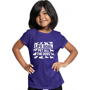 Life Goal Pet All The Dogs Dog Lovers T-Shirt