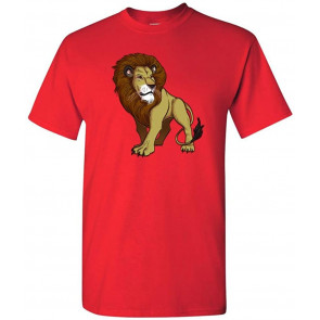 Lion Big Cat Standing DT T-Shirt
