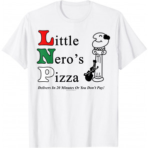 Little Nero's Pizza Logo T-Shirt
