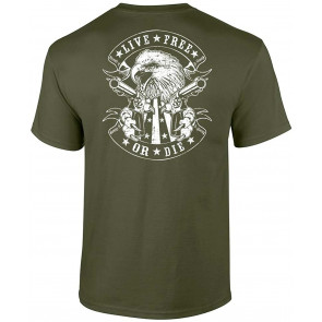 Live Free Or Die Antiquecherry T-Shirt