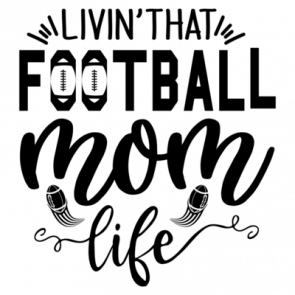 Livin That Football Mom Life 01 T-Shirt