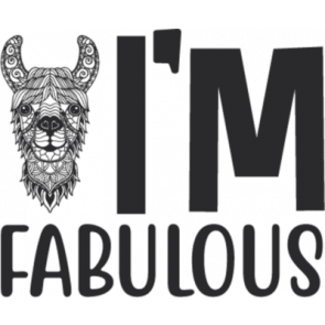 Llama Im Fabulous T-Shirt