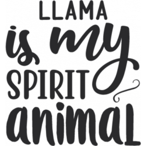 Llama Is My Spirit Animal T-Shirt