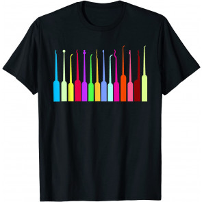 Lockpick & Locksmith Tools: Vintage Lock Picks T-Shirt