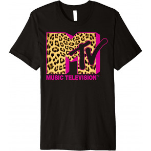 Logo Leopard Print T-Shirt
