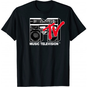 Logo Red Boombox T-Shirt
