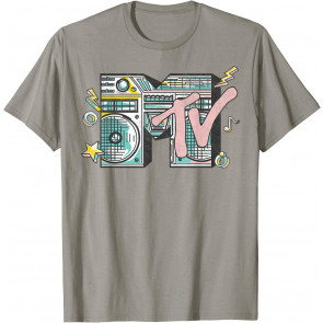 Logo Vintage I Want My Boombox T-Shirt