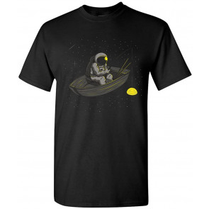 Lonely Fishing Gege Artworks Art T-Shirt