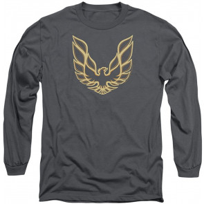 Long Sleeve: PontiacIconic Firebird Emblem Longsleeve Size T-Shirt