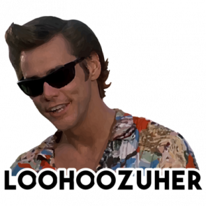 Loohoozuher  Jim Carrey  Ace Ventura Tshirt